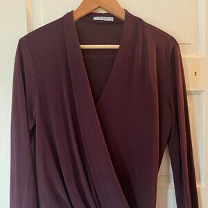 MM Lafleur Deneuve top - size medisum - purple/eggplant